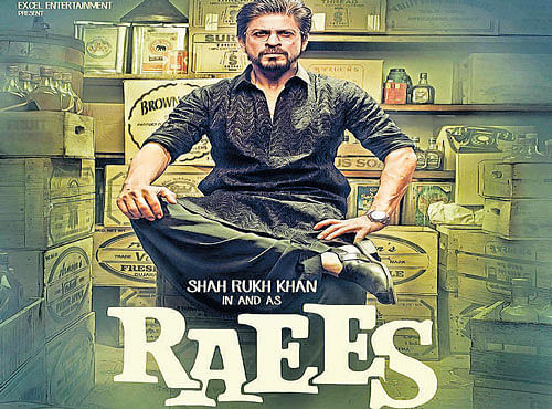 Raees movie poster