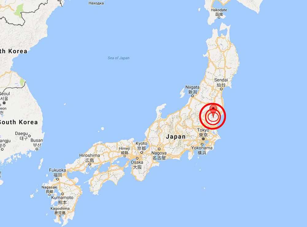The moderate quake hit at a shallow depth of 11 kilometres (6.8 miles), 244 kilometres northeast of Tokyo, just after 5:00 am (local time).