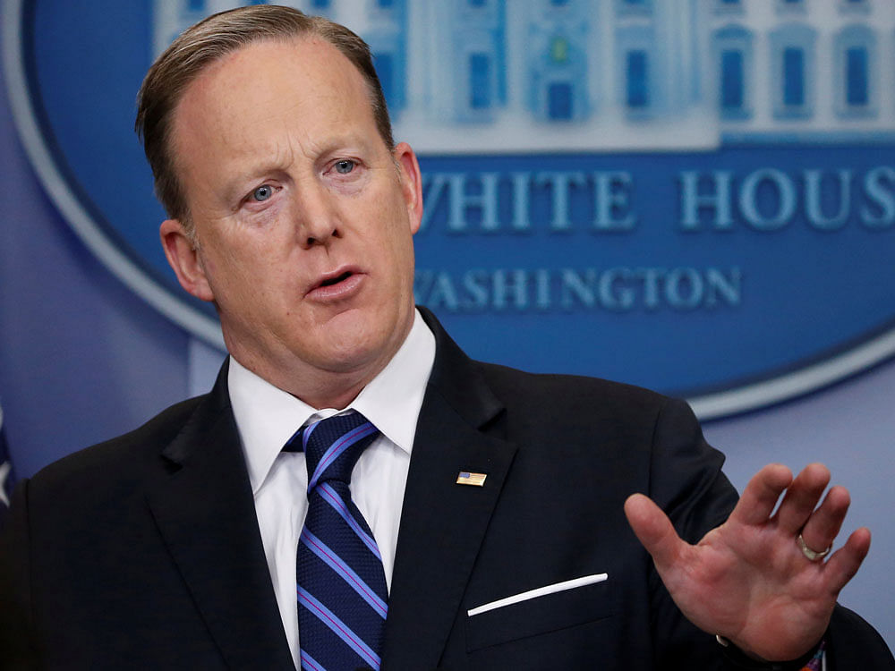 White House Press Secretary Sean Spicer. Reuters file photo