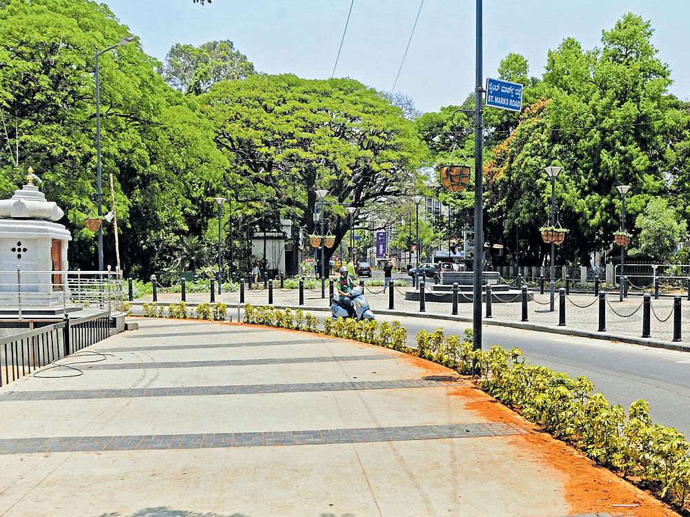 way forward With Bengaluru dropping to the 16th position among 21 cities in an urban governance survey, citizens  suggest including more roads in the Tender SURE projects. This, they say, will impact the city in a positive way. DH PHOTO