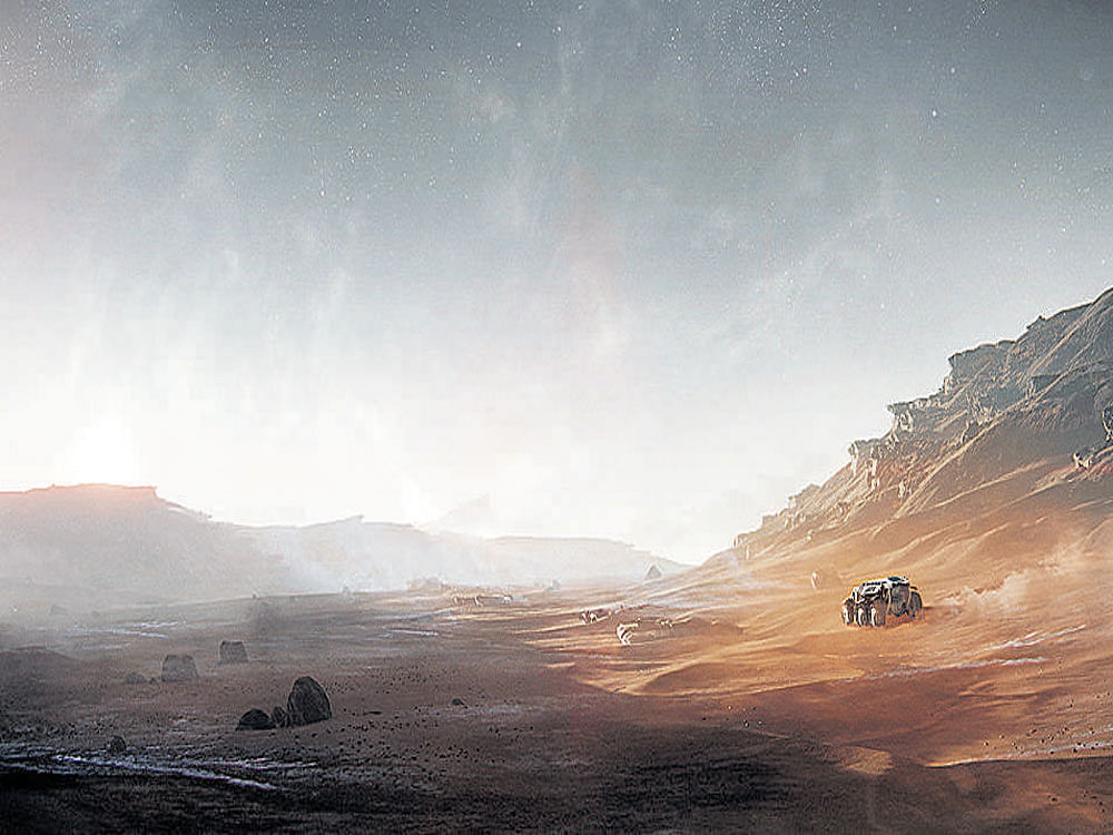A handout image from the video game Star Citizen, which drew support from a crowdfunding site and its online donations page. INYT