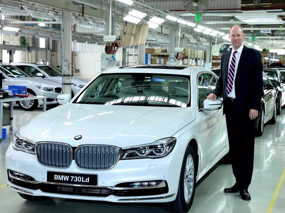 BMW launched the new variant of its 7 Series, produced locally in Chennai.