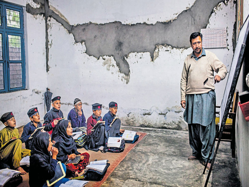 14 year old Fajjar Noor was allegedly pushed off the roof of her school for refusing to clean the classrom owing to sickness. NYT photo for representation.