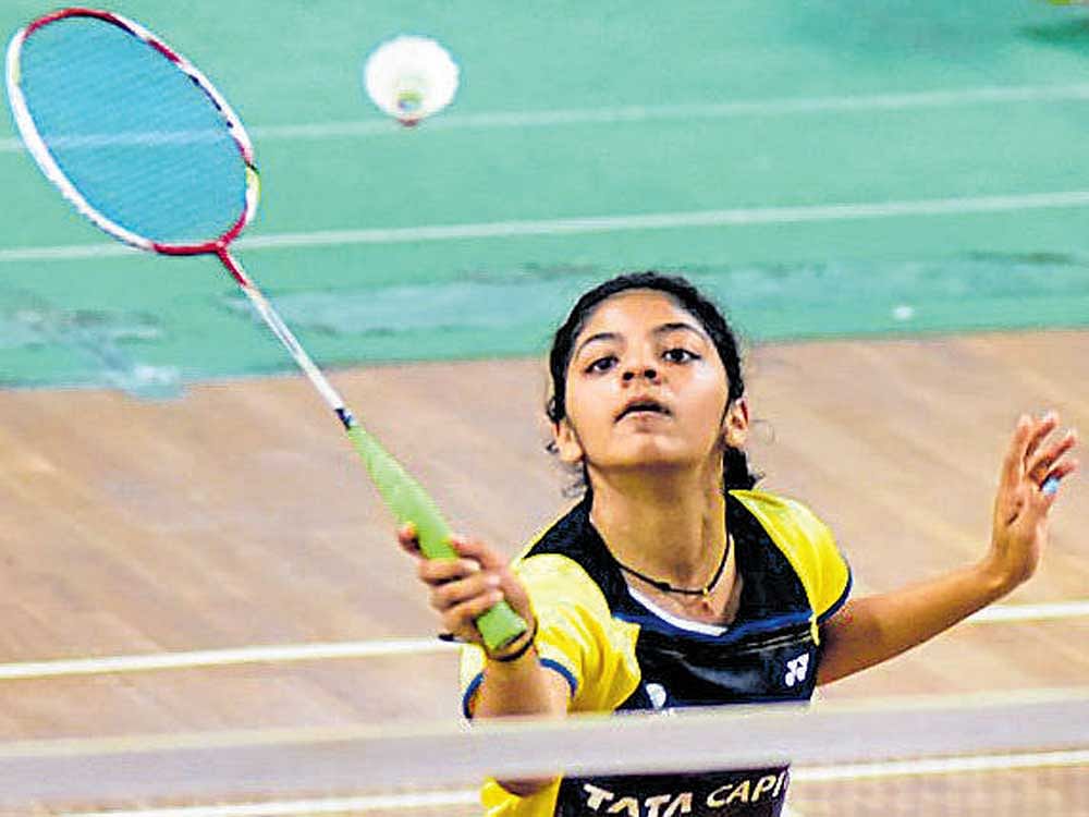 Trisha Hegde ofPPBAclaimed top honours in the girls'U-17 singles category. DH image.