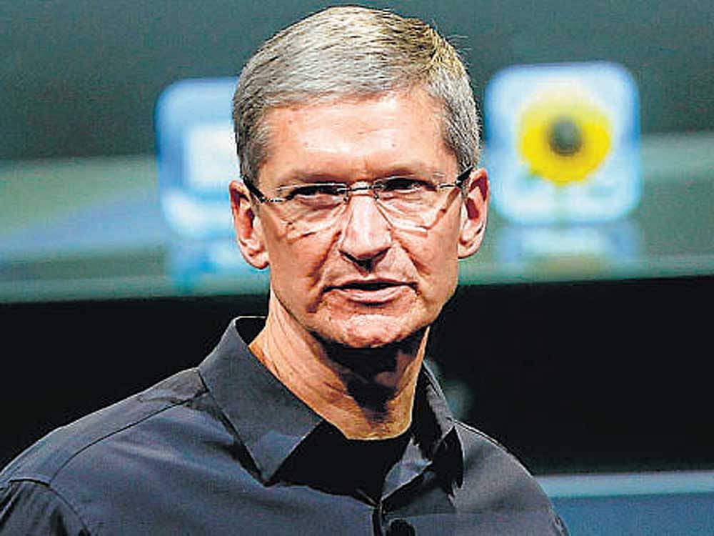 Apple CEO Tim Cook. File photo