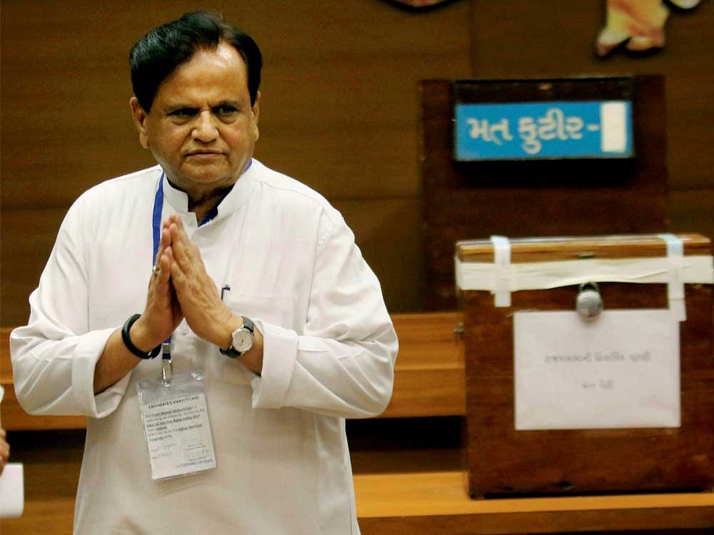 Congress chanakya Ahmed Patel trouncing BJP's Chanakya Amit Shah by winning a berth to Upper House of Parliament for fifth time in a row. PTI Photo