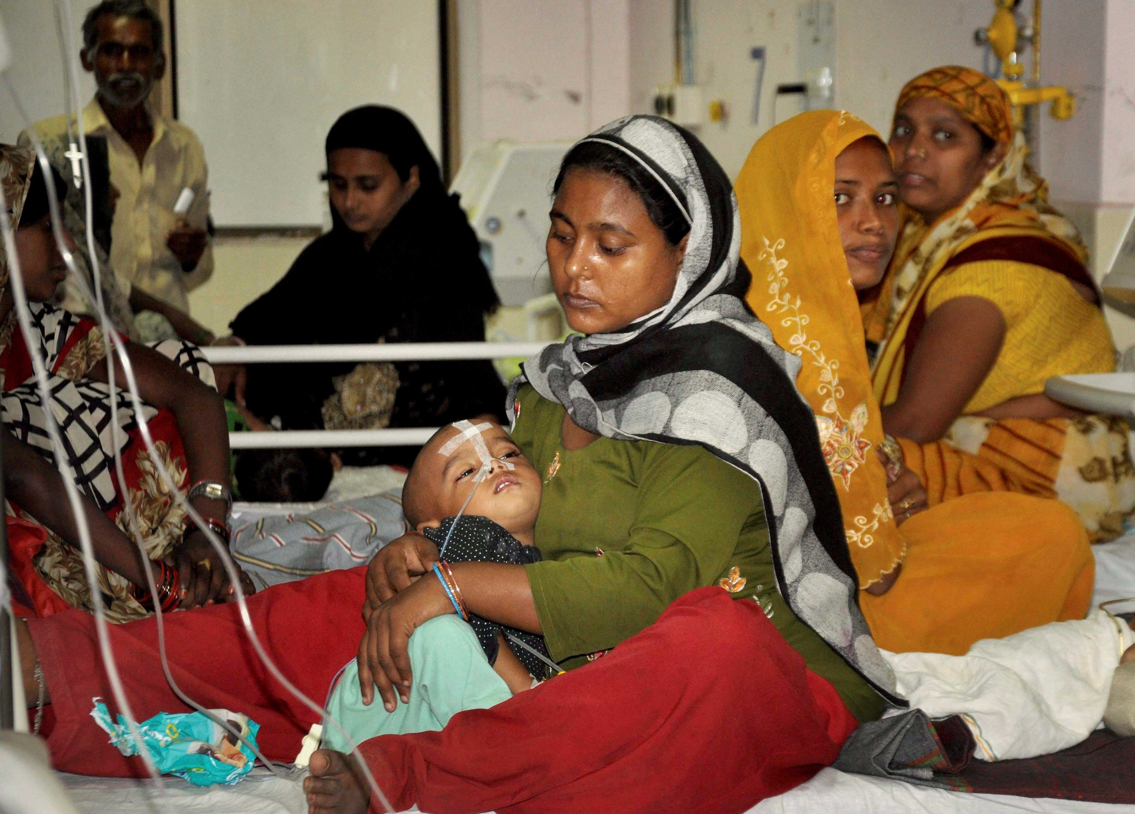 The NHRC took suo motu cognizance of the death of over 60 children in BRD Medical College in Gorakhpur came following media reported negligence on the part of the administration in the supply of liquid oxygen at the hospital. PTI file photo