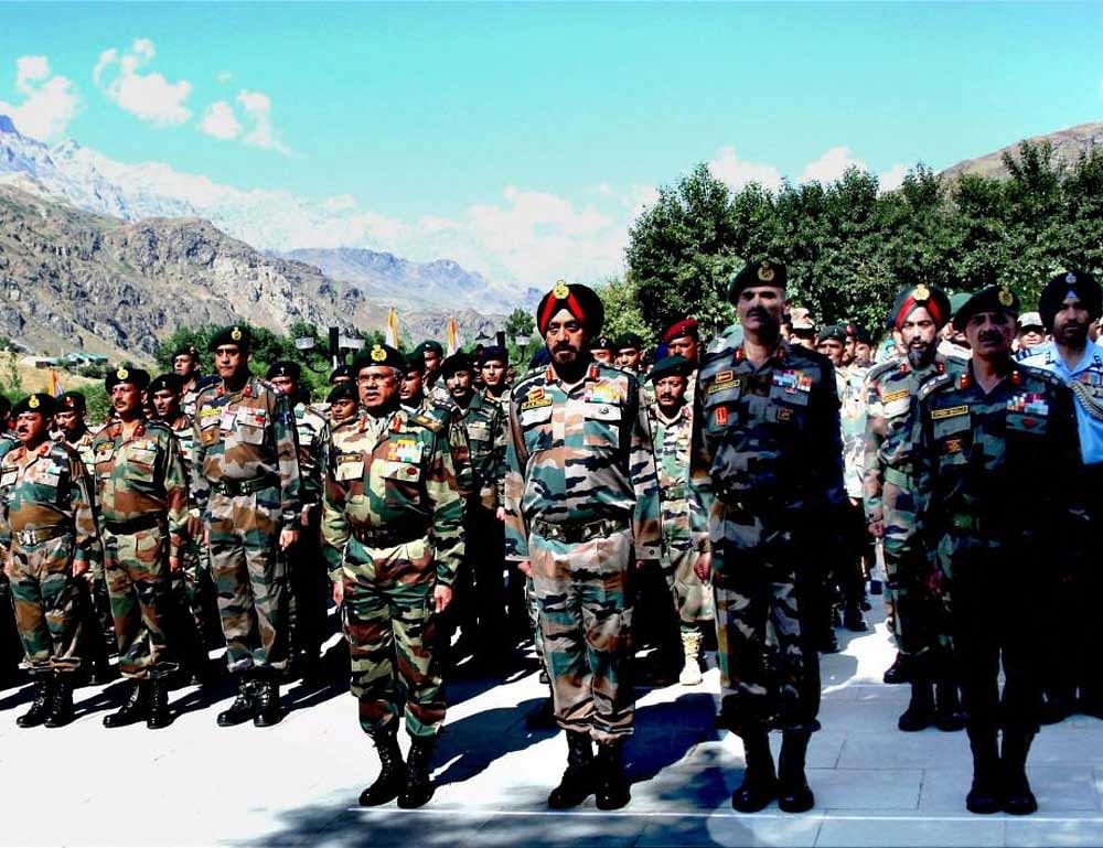 The Army and Air Force personnel are provided education under Gyandeep and Akashdeep programs by the IGNOU for a decent life post-retirement. PTI file photo.