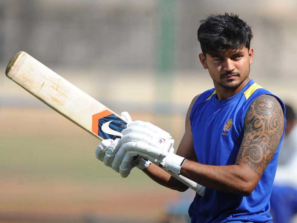 DETERMINED: With competition for places so intense, Manish Pandey will have to step up his game in the ODI series against Sri Lanka starting on Sunday at Dambulla. DH FILE PHOTO