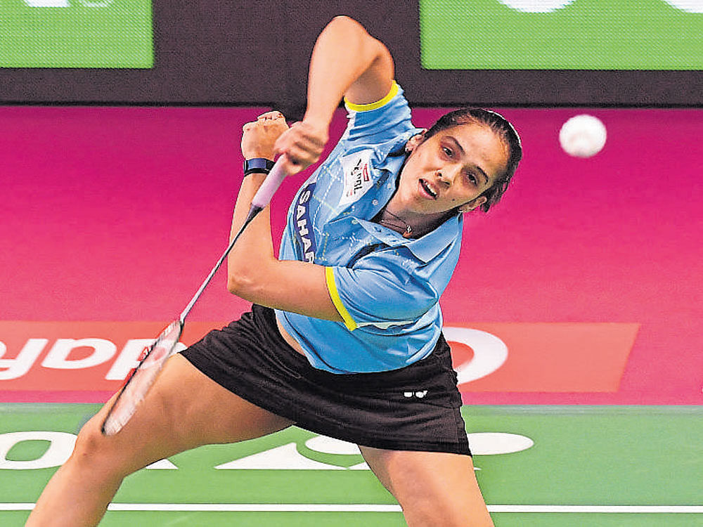 In picture: Saina Nehwal. DH File photo.