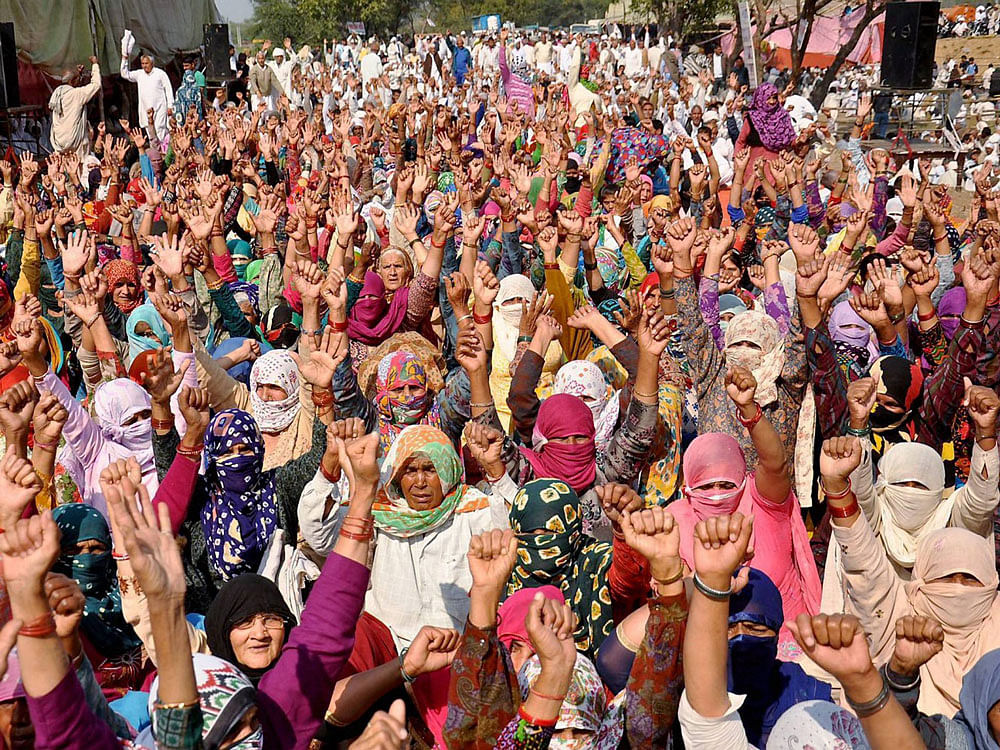 Jat community had threatened for a massive stir against the government in case they failed to give them the promised reservation. Representation image