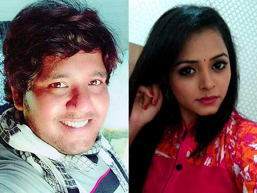 Television serial actors Jeevan (25) and Rachana (25) who died in an accident in Nelamangala in the wee hours of Thursday.