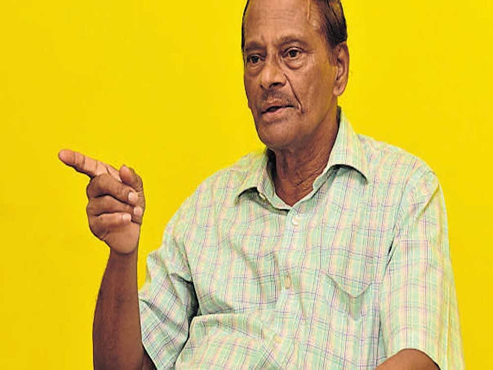 M Narayanan, former joint director of CBI, who prepared the charge sheet against Dera Sacha Sauda chief Gurmeet Ram Rahim Singh.