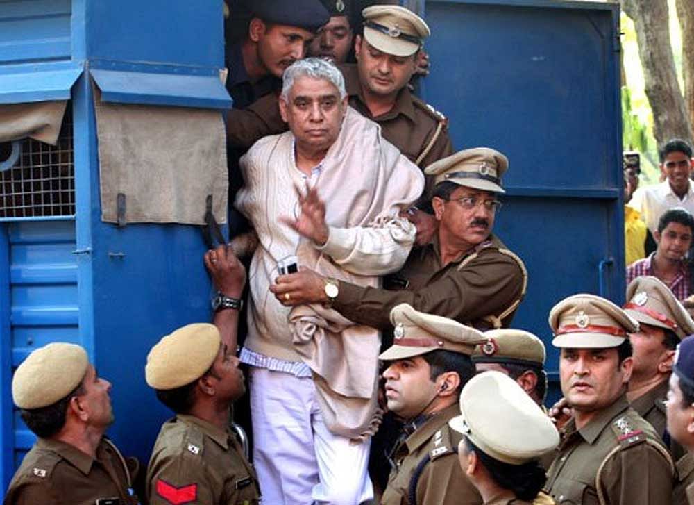 Rampal, however, will remain in prison as the charges of sedition against him still stand. Twitter photo.