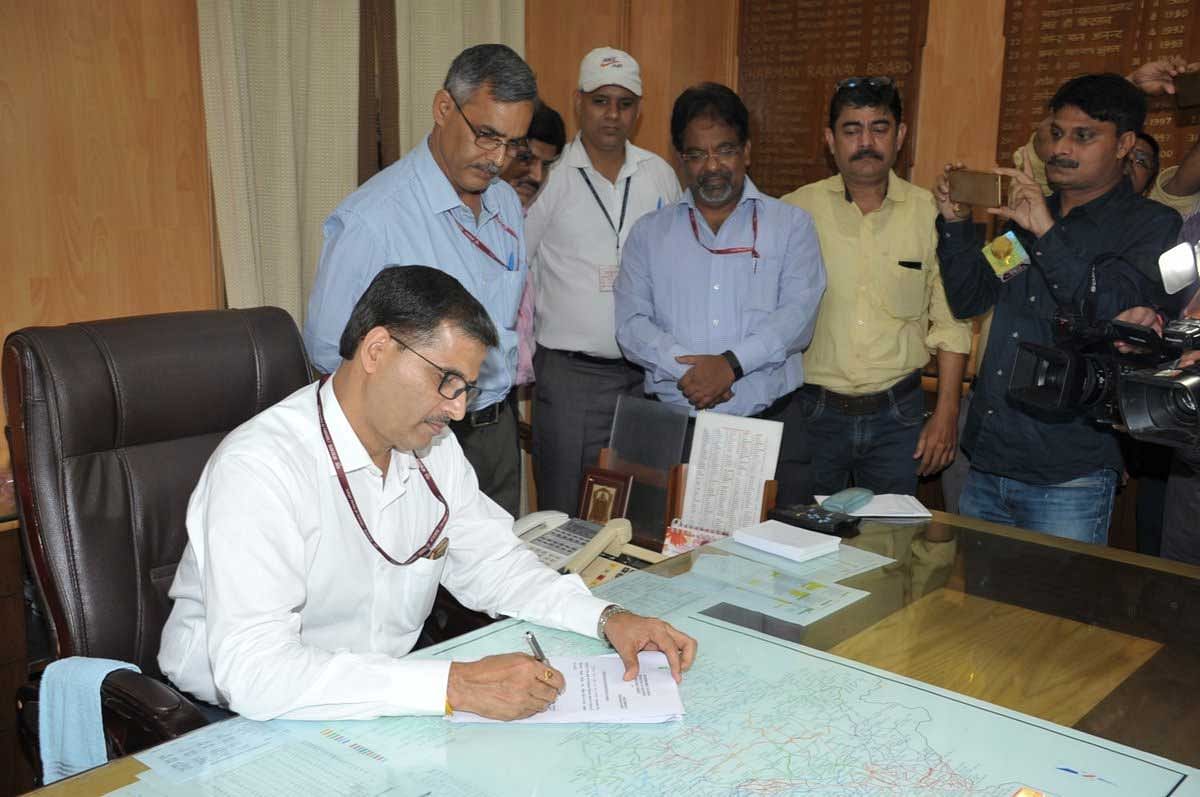Newly-appointed Railway Board Chairman Ashwani Lohani. Picture courtesy Ministry of Railways
