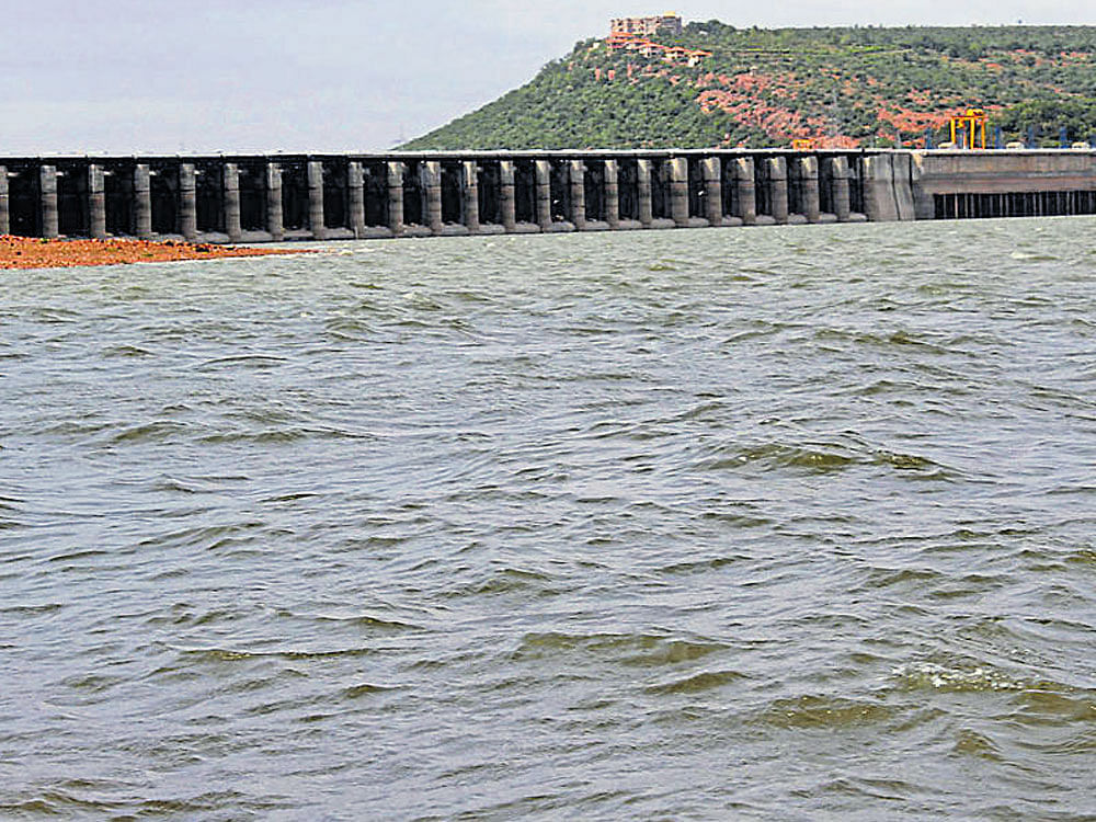 Reddy said that the Almatti dam in north Karnataka was full to its capacity but the inflow is not satisfactory. DH file photo