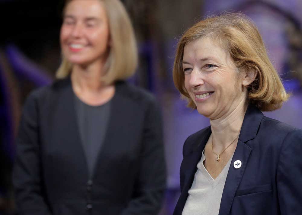 France's Minister of Defence Florence Parly attends European Union Defence Ministers informal meeting in Tallinn, Estonia. Reuters photo.
