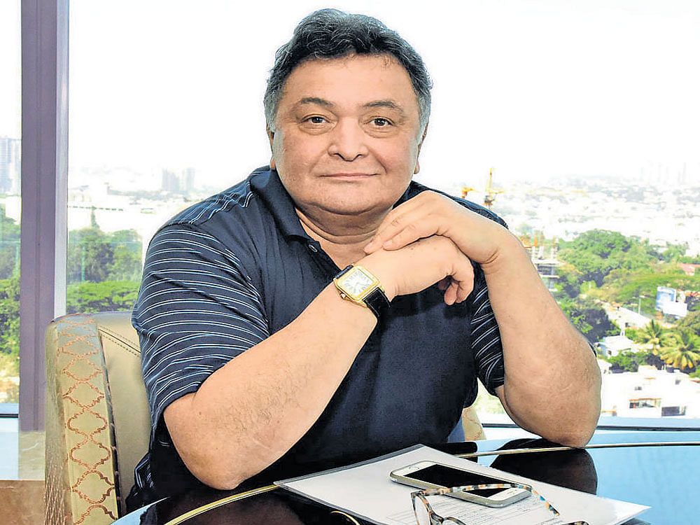 Veteran actor Rishi Kapoor however, posted a series of tweets as a reaction to Rahul's speech. DH File Photo