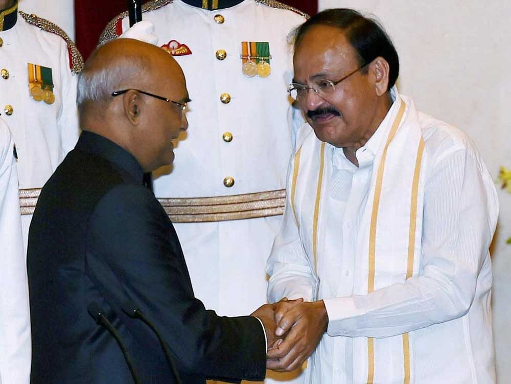 While Kovind will launch the 'Swachhta Hi Seva' programme at Ishwariganj village in Kanpur which is his home constituency, Naidu will travel to Bidar in Karnataka for a similar function on September 17. PTI file photo