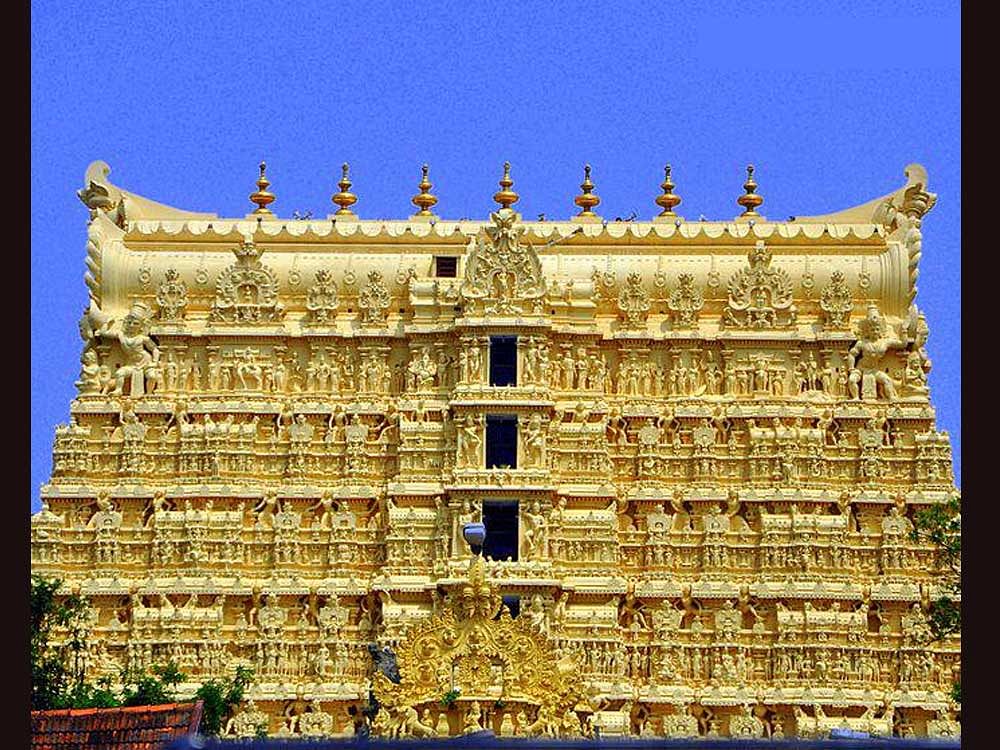 The precious stones form part of the ornaments adorning the idol of Lord Sree Padmanabha, the principal deity who is on a reclining position at the centuries-old temple. Image source- twitter