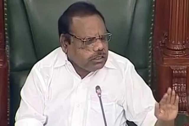 Cracking the whip, Tamil Nadu Assembly Speaker P Dhanapal today disqualified 18 AIADMK MLAs owing allegiance to removed party leader TTV Dhinakaran.  Picture courtesy Twitter