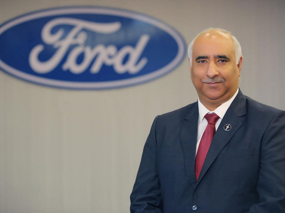 Ford India Executive Director (Marketing, Sales, and Service) Vinay Raina