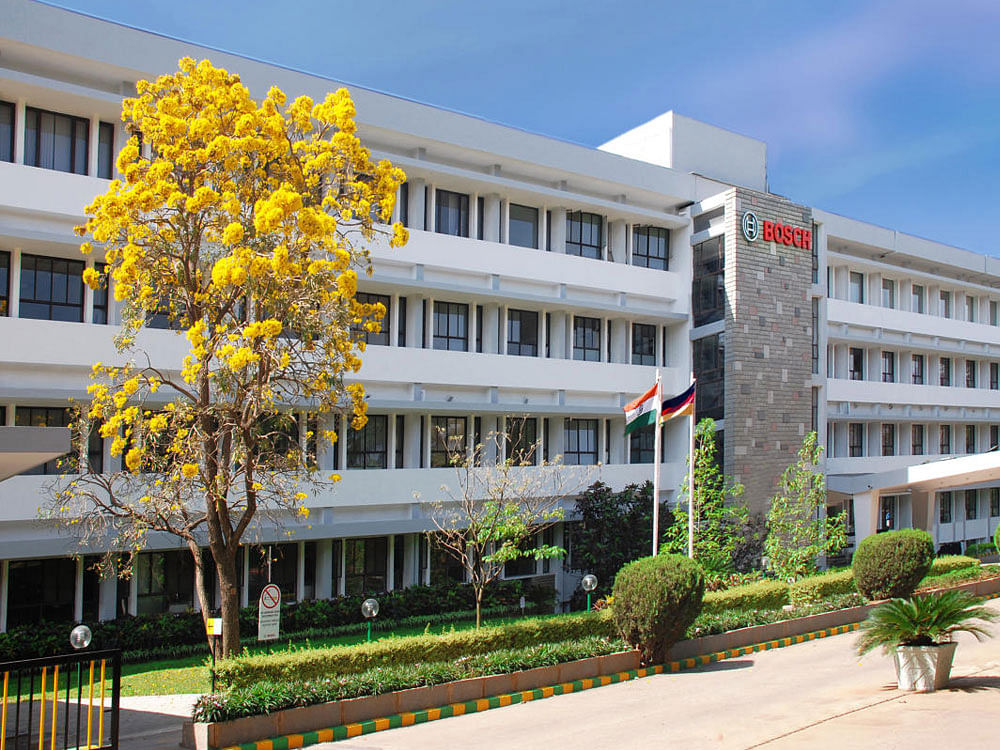 Corporate office of Bosch Limited at Adugodi in Bengaluru