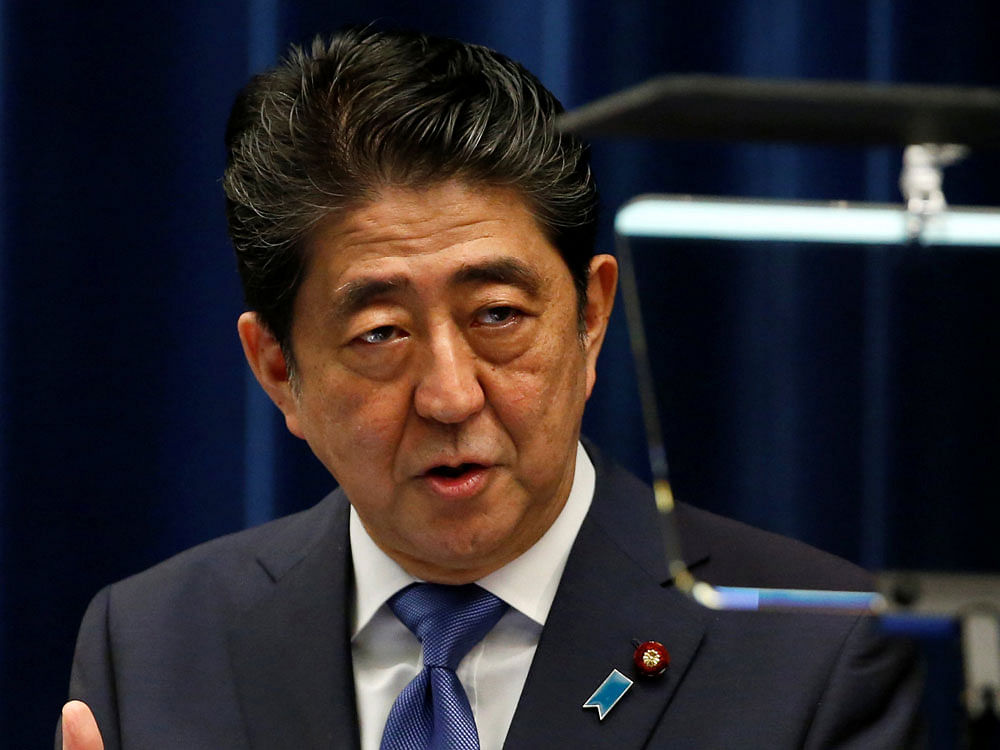 Japanese Prime Minister Shinzo Abe. Reuters Photo