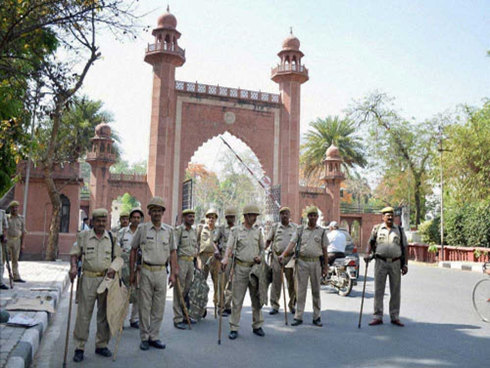 According to University Proctor Prof Mohsin Khan, the incident took place in Dodhpur locality, adjoining the AMU campus in Civil Lines area yesterday night. Representational Image. Photo credit: PTI.