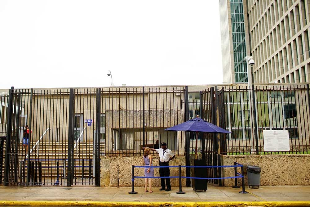 The USA has decided to stop processing visas at the embassy in Havana. Reuters photo.