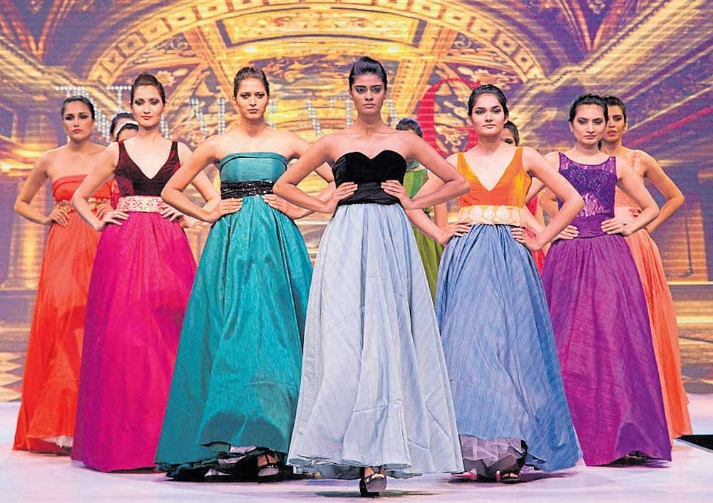vibrant: Evening gowns by Namrata G.