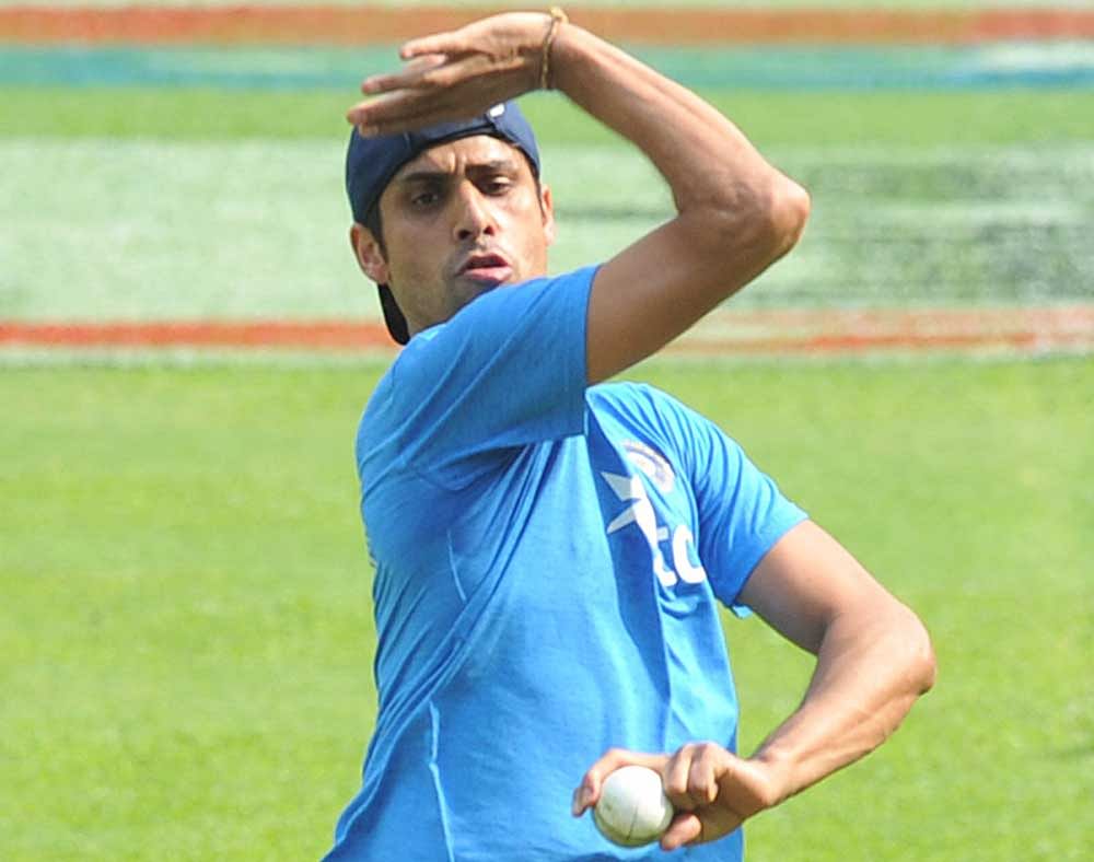 Nehra has been recalled to the side for a three-match T20 series. DH File photo