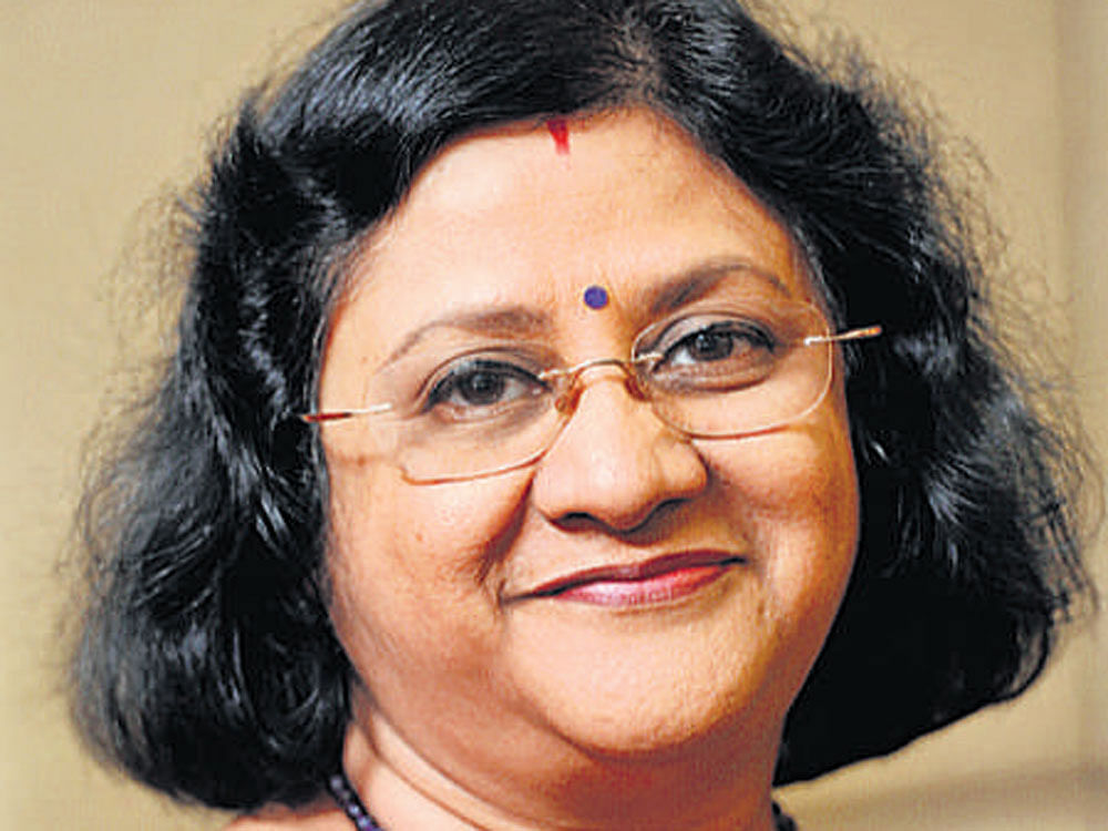 Bhattacharya, the first woman chair in the 214-year-old history of the bank, hang up her boots today after being at the helm for four years. File photo