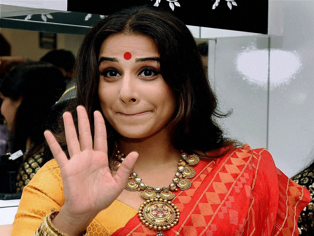 Vidya Balan believes one should not tamper with an old classic. PTI File Photo