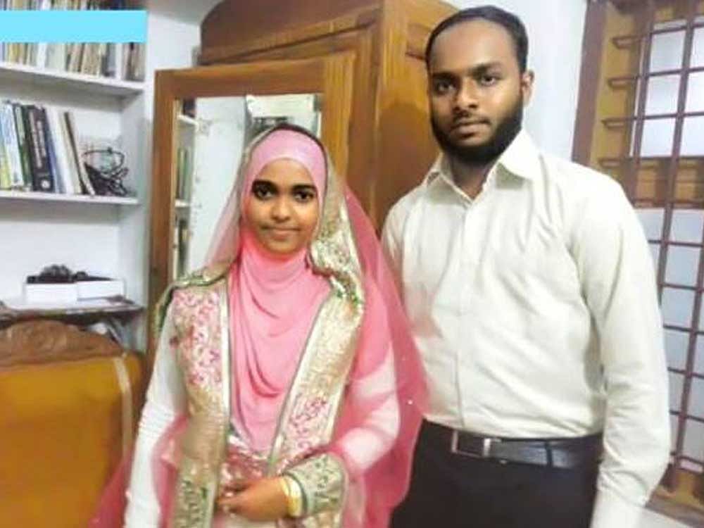 On May 24, the Kerala HC annulled the marriage of 24-year-old Hadiya (Akhila Ashokan before she converted to Islam) to Shafin Jahan (27). Image courtesy: Facebook