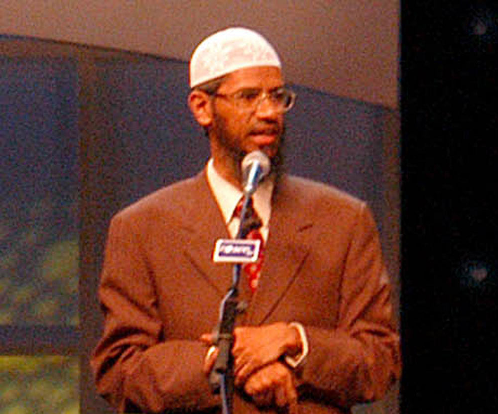 Naik has repeatedly denied all charges levied against him. DH file photo.