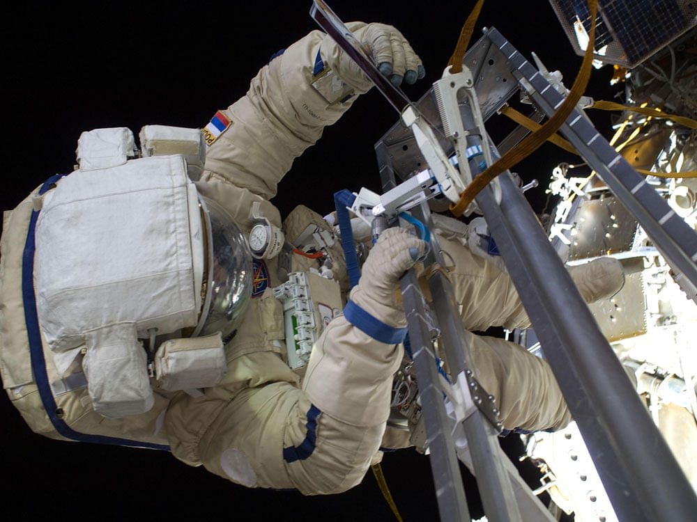 Astronauts floating weightlessly through space experience a persistent fever. Reuters Image for Representation