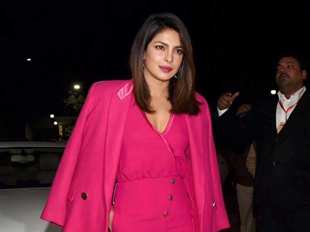 Priyanka is part of Nirav Modi's advertisement campaigns, but now seeks to terminate the contract after the PNB fraud revelation. PTI file photo.