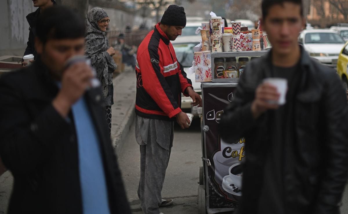 Coffee becoming popular in Kabul