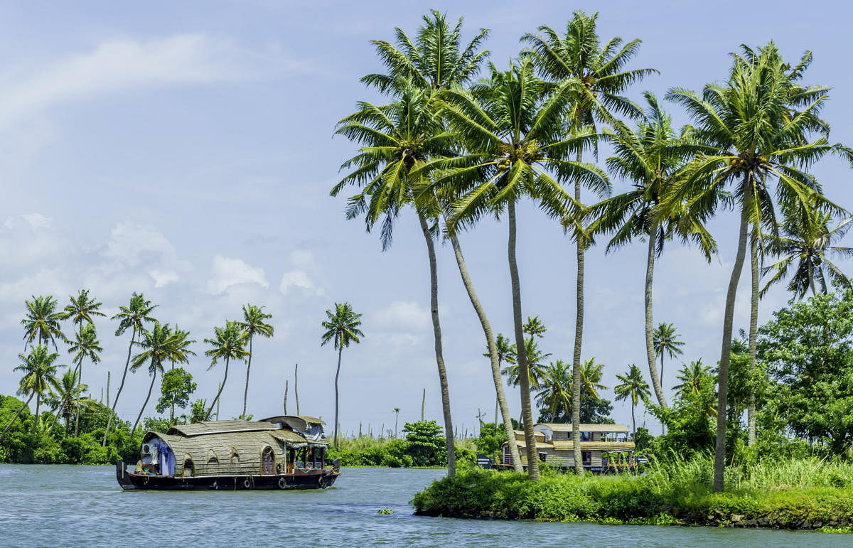 Kerala backwaters.