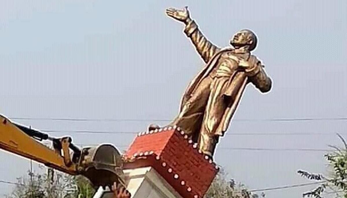 Over the past month, it has increasingly looked like India has decided to overcome all her 'demons' in one shot, by indulging in the singular pastime of destroying statues and symbols of ideological 'renegades'.
