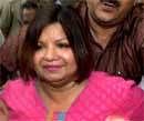 Diplomat Madhuri Gupta being produced in a court in New Delhi on Saturday. PTI