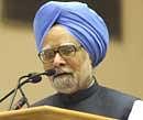 Prime Minister Manmohan Singh addresses delegates during The National Consultation for Second Generation Reforms in Legal Education in New Delhi on Saturday. AFP