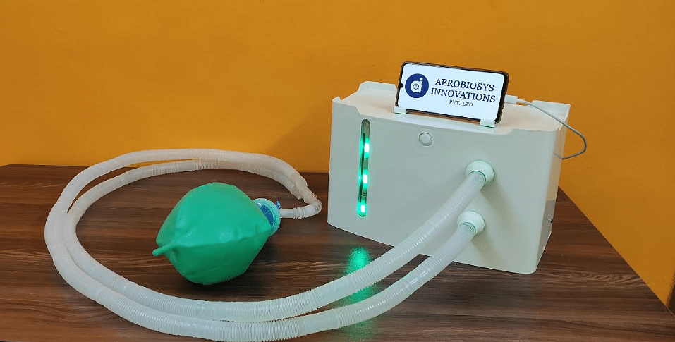 Jeevan Lite low-cost ventilator for COVID-19 treatment (Picture credit: IIT-Hyderabad)