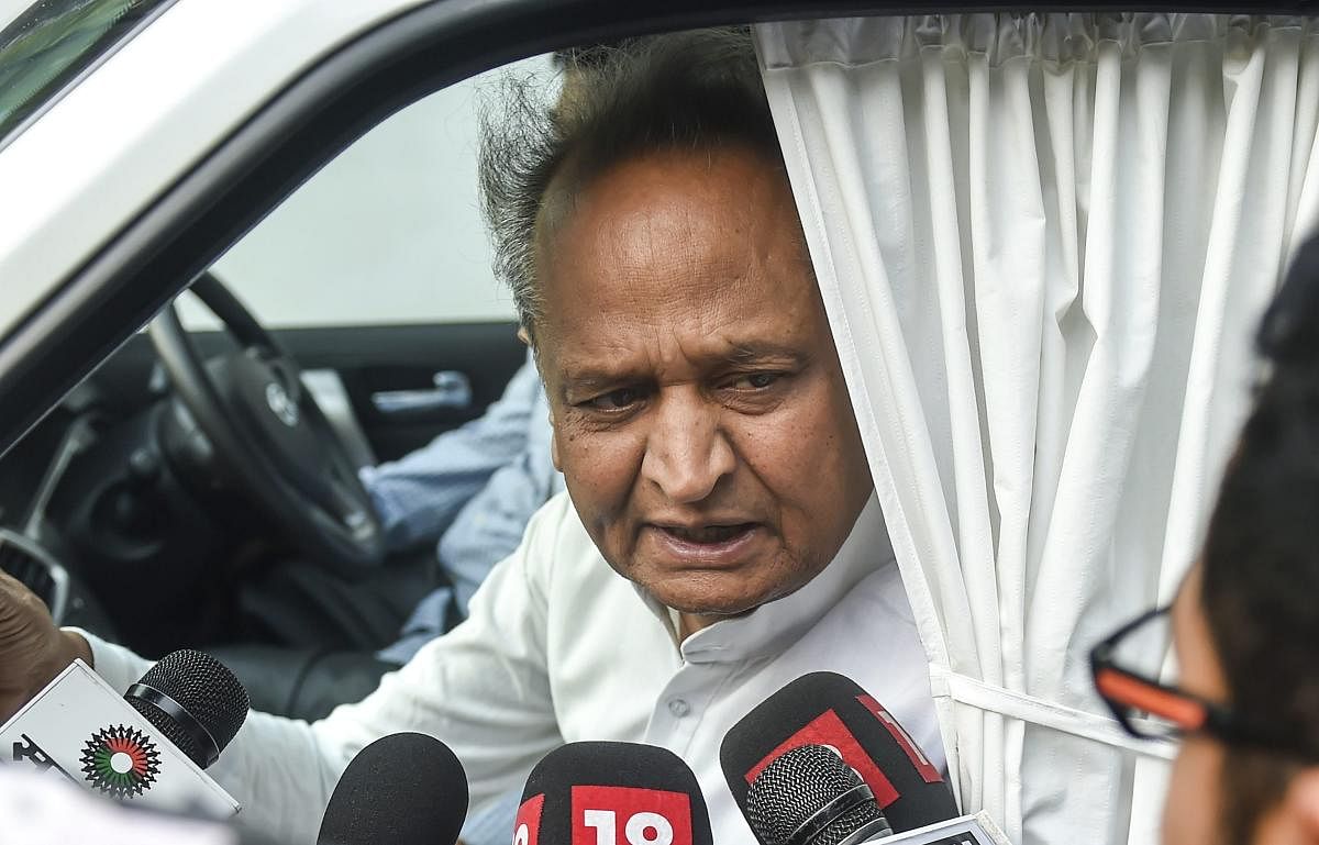 Gehlot assured the protesters that the Congress and the state government were with them and if required, he would be the first to go to a detention centre. PTI file photo
