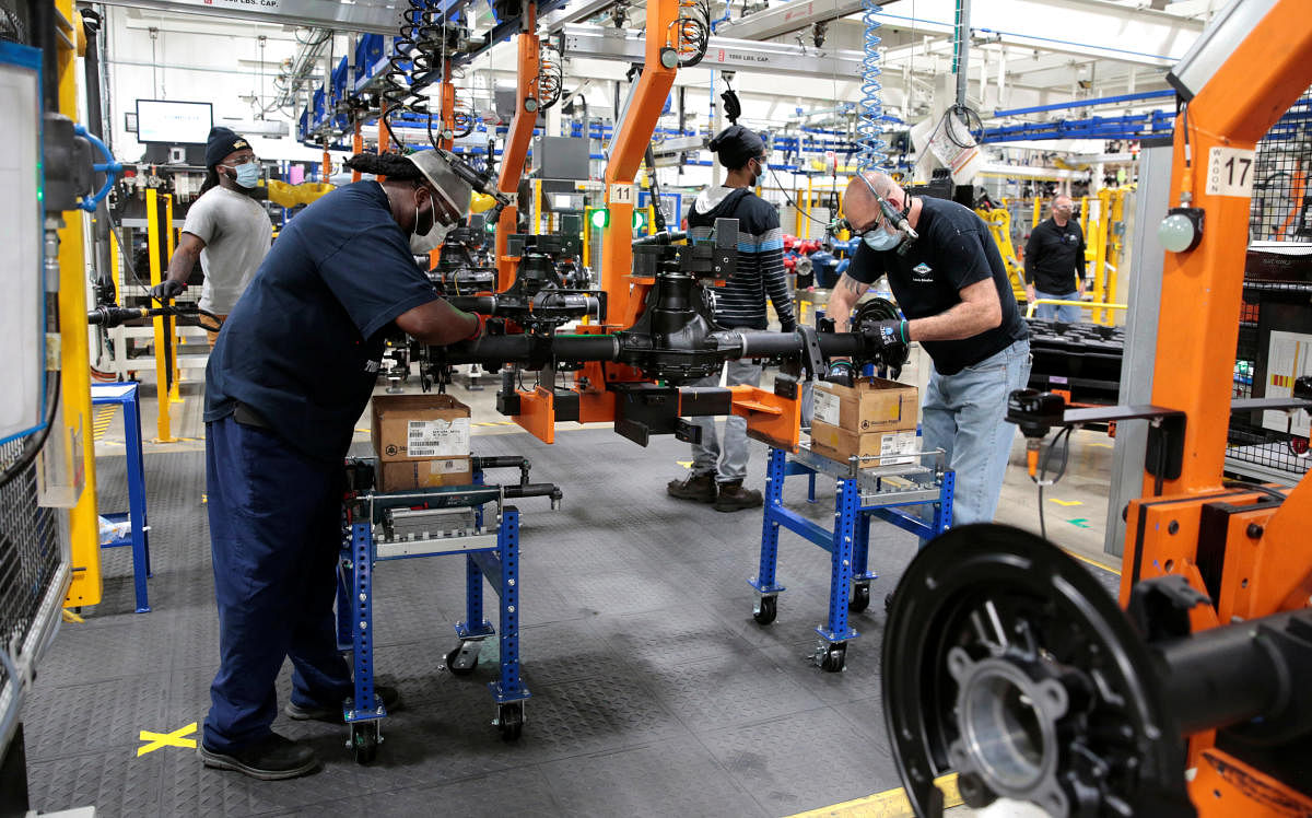 The auto industry begins reopening amid the coronavirus disease (Reuters Photo)
