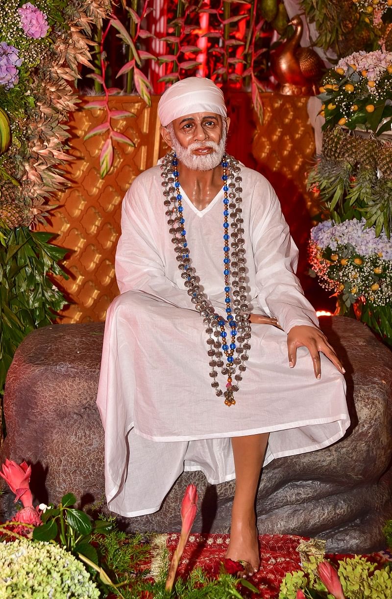 Saibaba statue. (DH Photo)