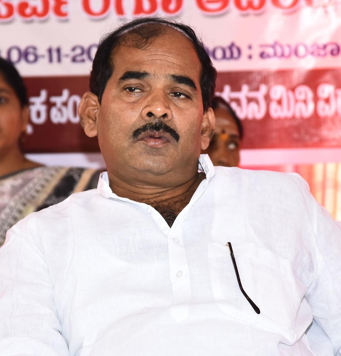 Karnataka Municipalities Minister C S Shivalli 
