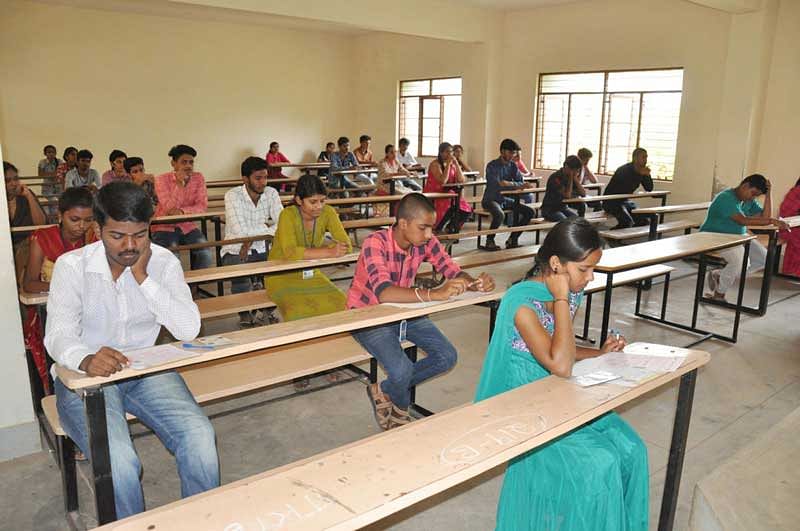 Over one lakh candidates appeared in the CET 2019 exams held on April 29, 30 and May 1. (DH File Photo)