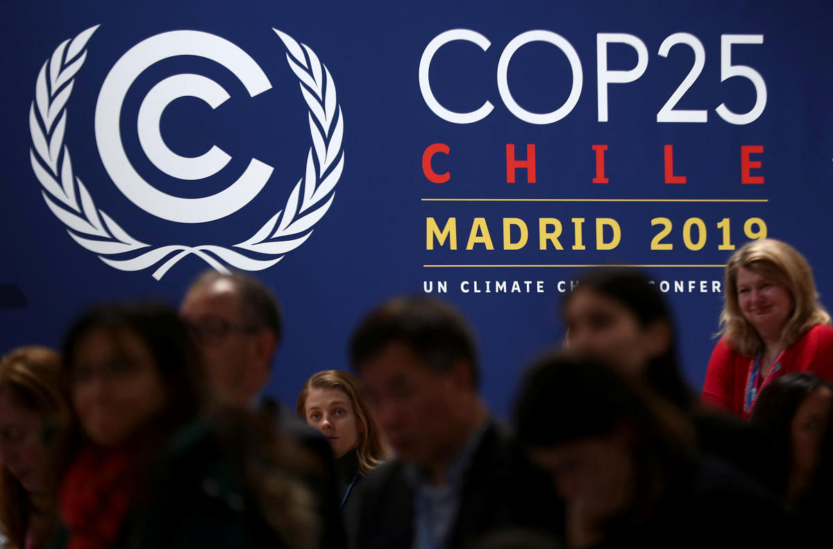 g U.N. Climate Change Conference (COP25) in Madrid. (Reuters Photo)